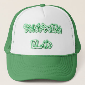 SNAPBACK CLUB hat-Flat Bill Trucker Hat