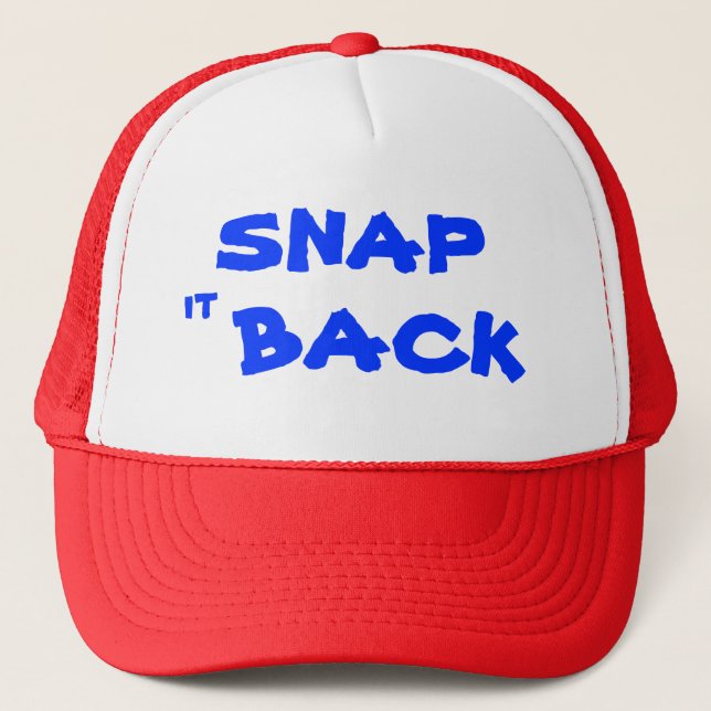 Snapback Trucker Trucker Hat (Front)