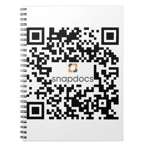 snapdocs qr_code notebook