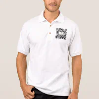 snapdocs qr-code polo shirt