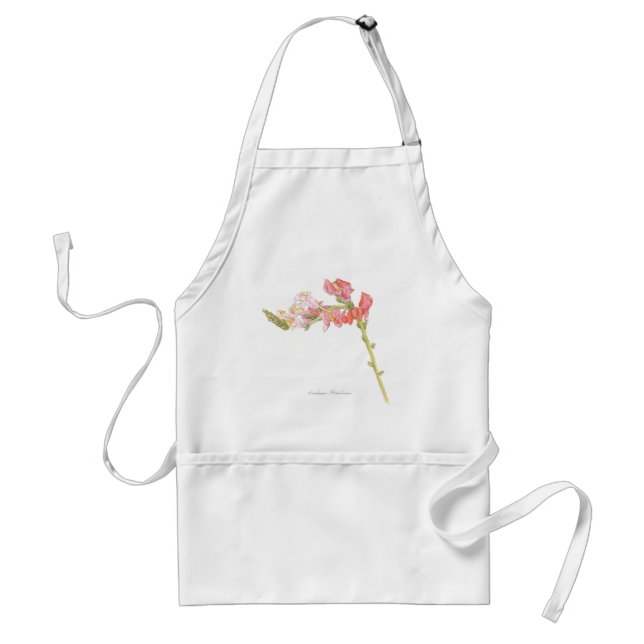 Snapdragon  adult apron (Front)