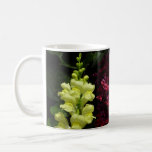 Snapdragon and Pagoda Flowers Colorful Floral Coffee Mug