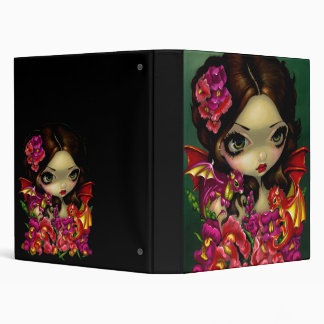 Snapdragon Fairy BINDER dragons fantasy flowers