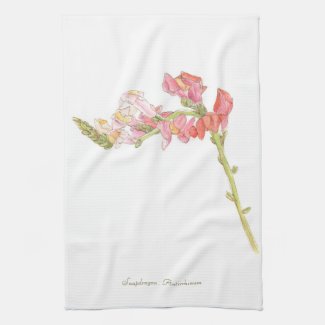 Snapdragon  kitchen towel