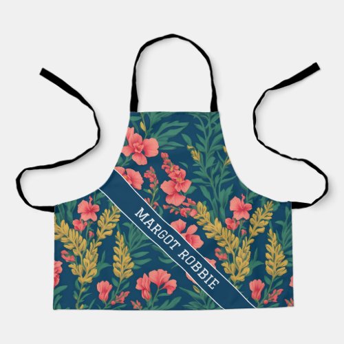 Snapdragon Rainbow Colorful Personalized Pattern Apron