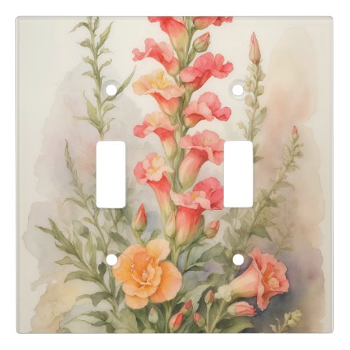 Snapdragon Splendor Light Switch Cover