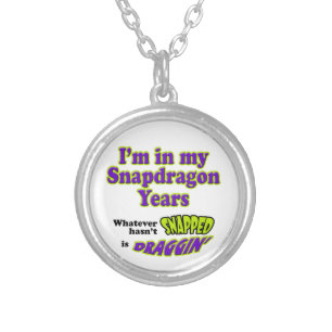 Snapdragon Years Silver Plated Necklace