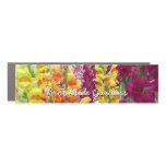Snapdragons Colorful Floral Car Magnet
