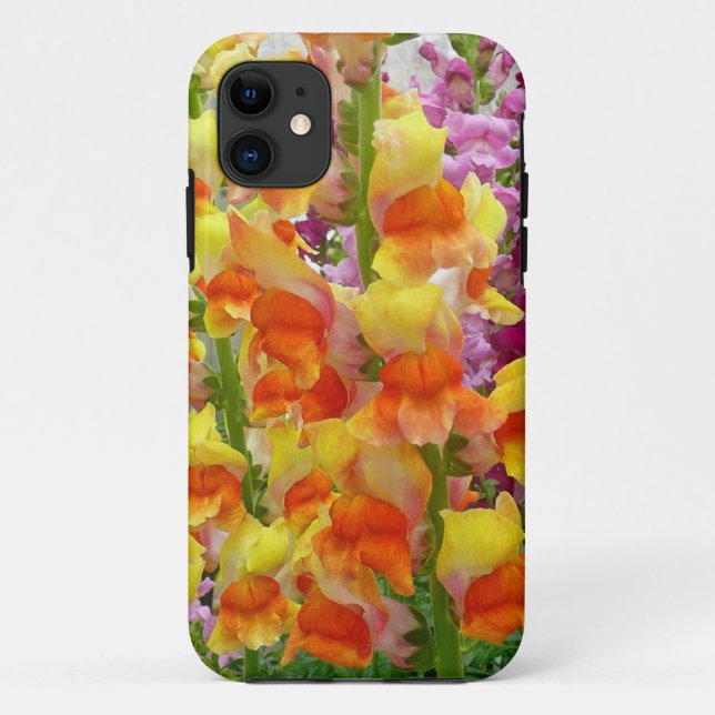 Snapdragons Colorful Floral Case-Mate iPhone Case (Back)