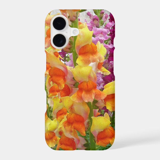 Snapdragons Colorful Floral Case-Mate iPhone Case (Back)