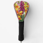 Snapdragons Colorful Floral Golf Head Cover