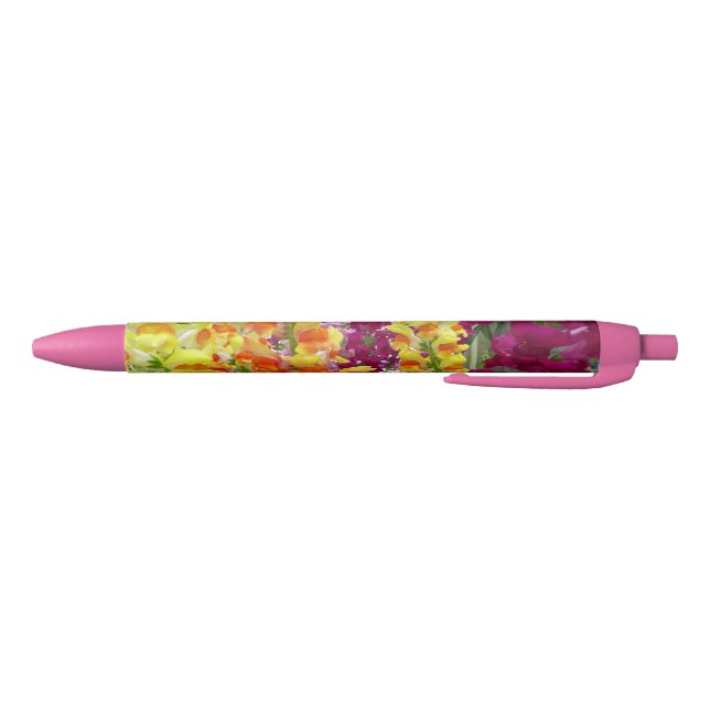 Snapdragons Colorful Floral Pen (Bottom)