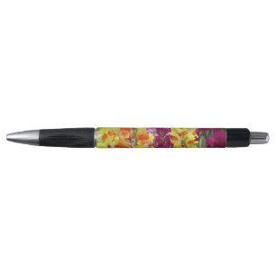 Snapdragons Colorful Floral Pen