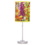 Snapdragons Colorful Floral Table Lamp