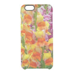 Snapdragons Colorful Floral Clear iPhone 6/6S Case
