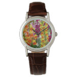 Snapdragons Colorful Floral Watch