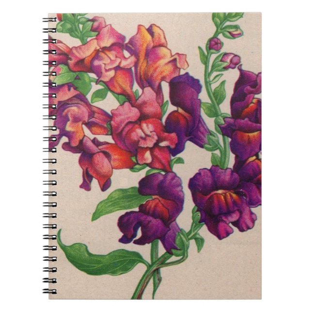 snapdragons notebook (Front)