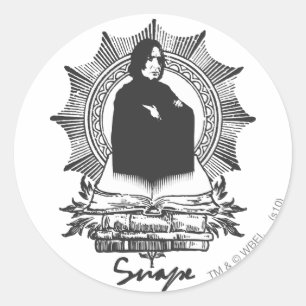 Snape 2 classic round sticker