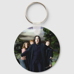 Snape Hermoine Ron Harry Keychain