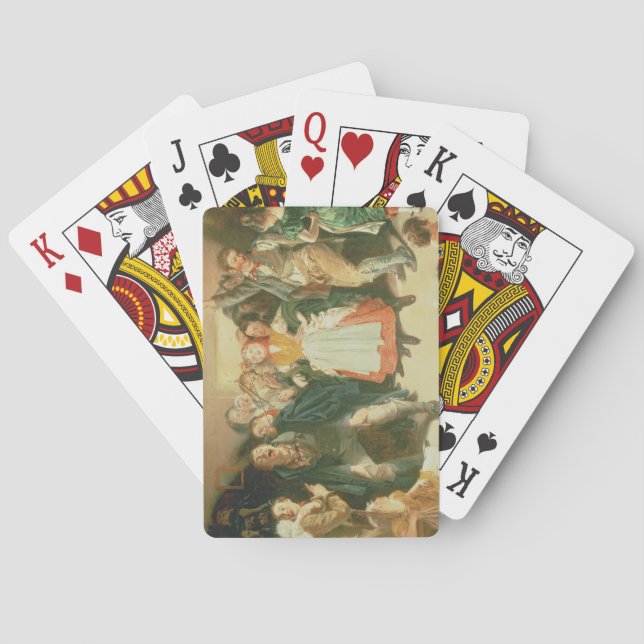 Snapp Apple Night (detail) Poker Cards (Back)