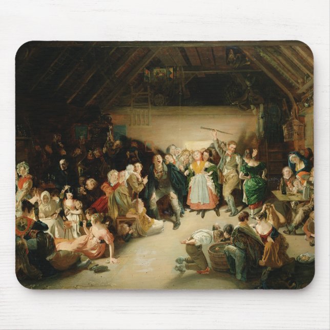 Snapp Apple Night Mouse Pad (Front)