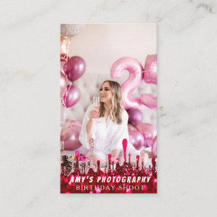 Snapping Special Moments Birthday Photographer Business Card