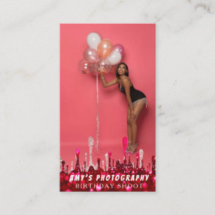 Snapping Special Moments Birthday Photographer Business Card