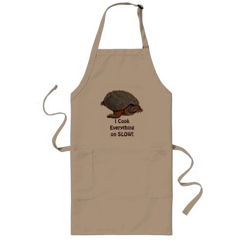Snapping Turtle Terrapin_lover Gift Long Apron