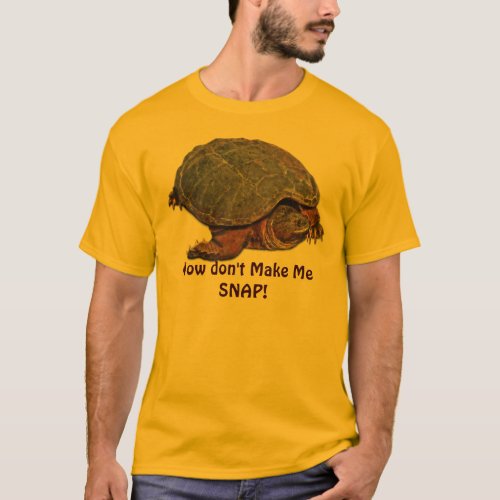Snapping Turtle Terrapin_lover Gift T_Shirt
