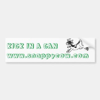 Snappy Cow Bumper Sticker