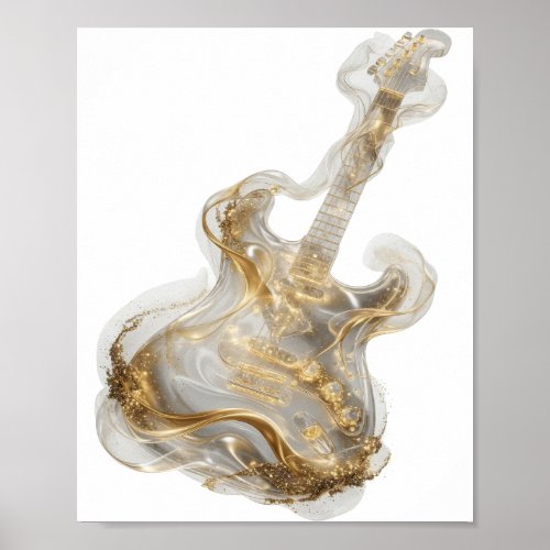 Snappy Silver ABSTRACT ART Fashion Print