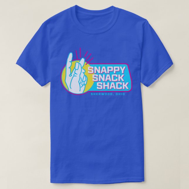 Snappy Snack Shack T-Shirt (Design Front)