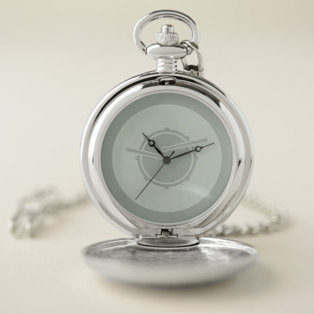 Snare Drum Art CUSTOM COLOR Pocket Watch (Inside)
