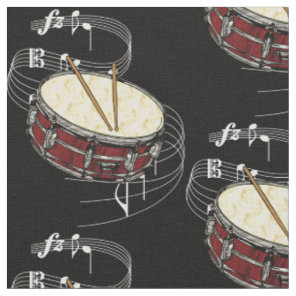 Snare Drum Fabric- Dark Fabric