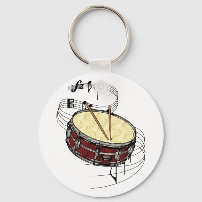 Snare Drum Keychain (Front)