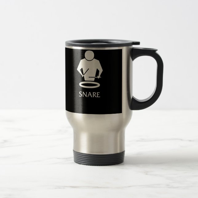 SNARE DRUM LATTE MUG (Right)