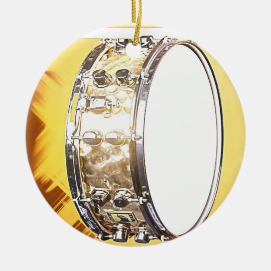 snappy snare drum ornament