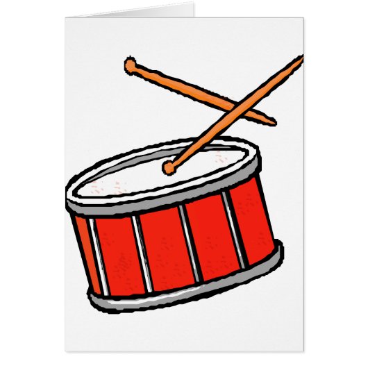 Snare Drum Red Cards (Front)