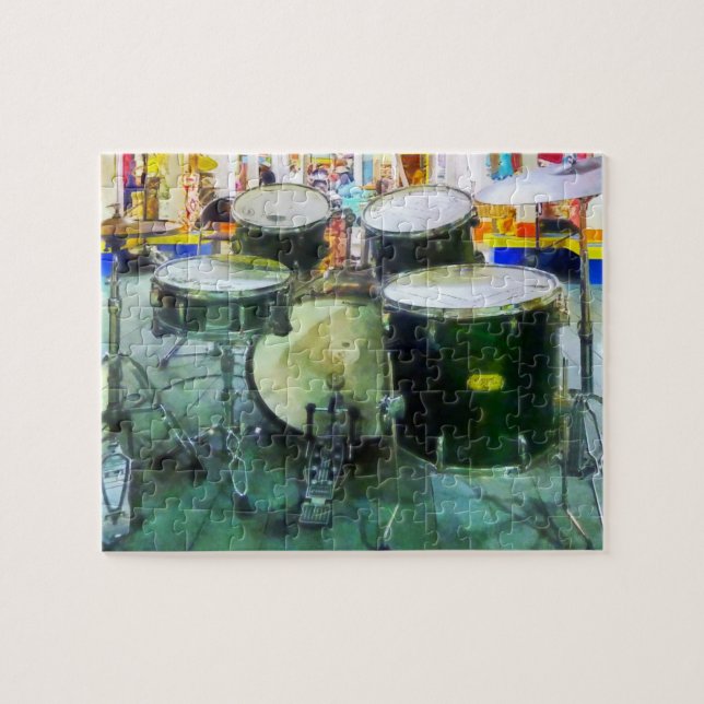Snare Drum Set Jigsaw Puzzle (Horizontal)