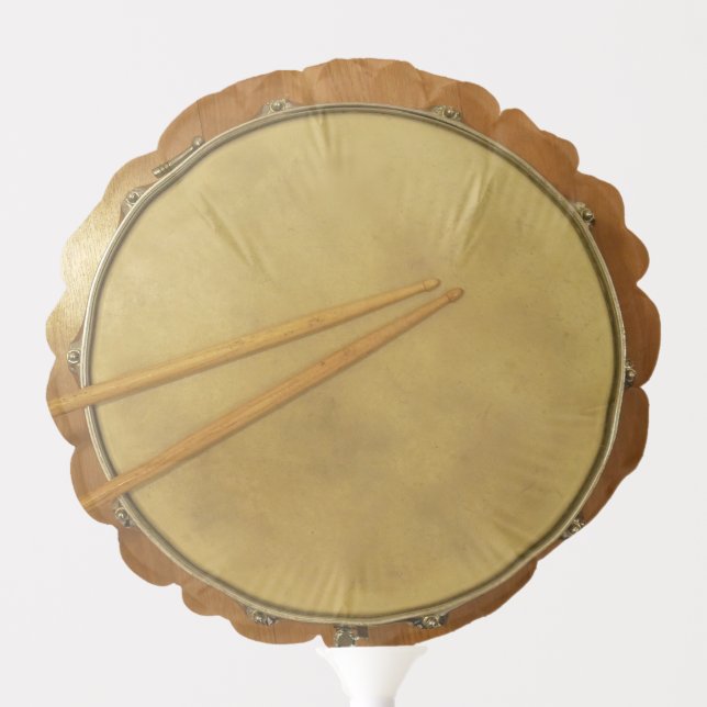 Snare Drum with Sticks Balloon (Front)