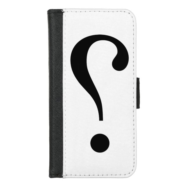sNARK mARK {ironicon} iPhone Wallet Case (Front)