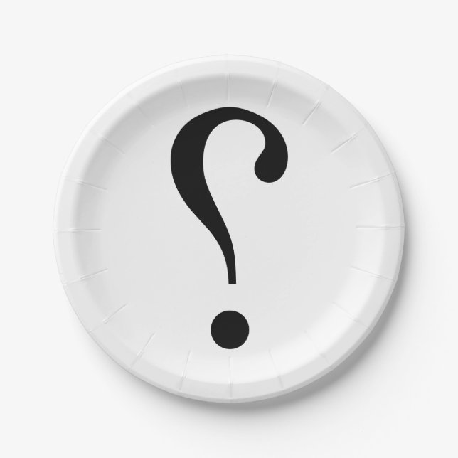 sNARK mARK {ironicon} Paper Plates (Front)