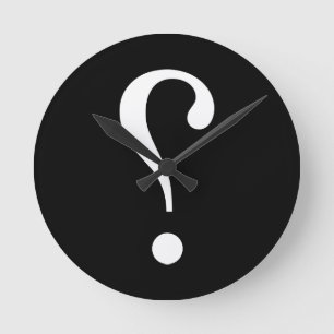 sNARK mARK {ironicon} Round Clock