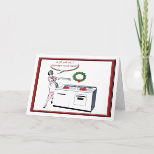 Snarkalicious Christmas Card On Major Appliances