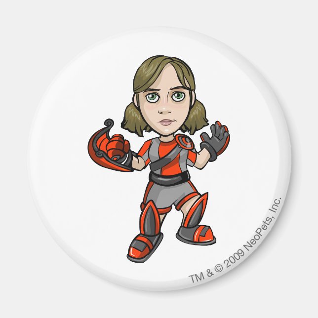 Snarkie Virtupets Space Station Staff Player Magnet (Front)