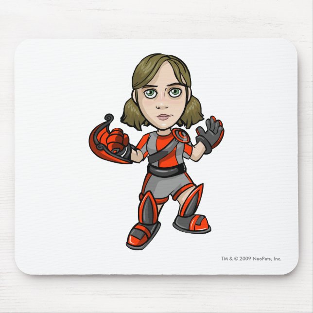 Snarkie Virtupets Space Station Staff Player Mouse Pad (Front)