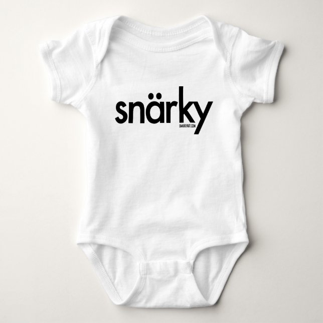 Snarky Baby Bodysuit (Front)