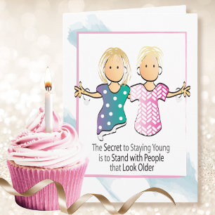 Snarky Birthday Card for Her
