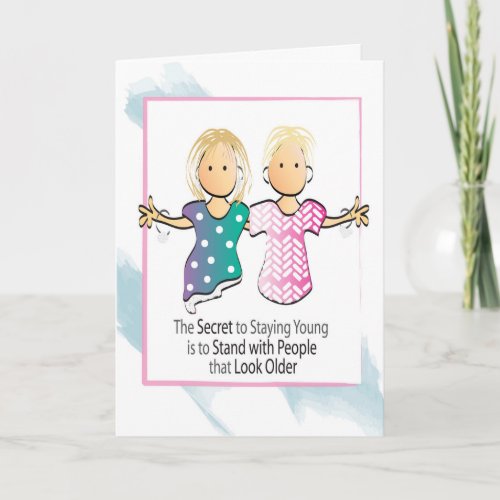 Snarky Birthday Card for Her