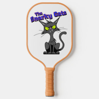 Snarky Cats Pickleball Baddies Pickleball Paddle